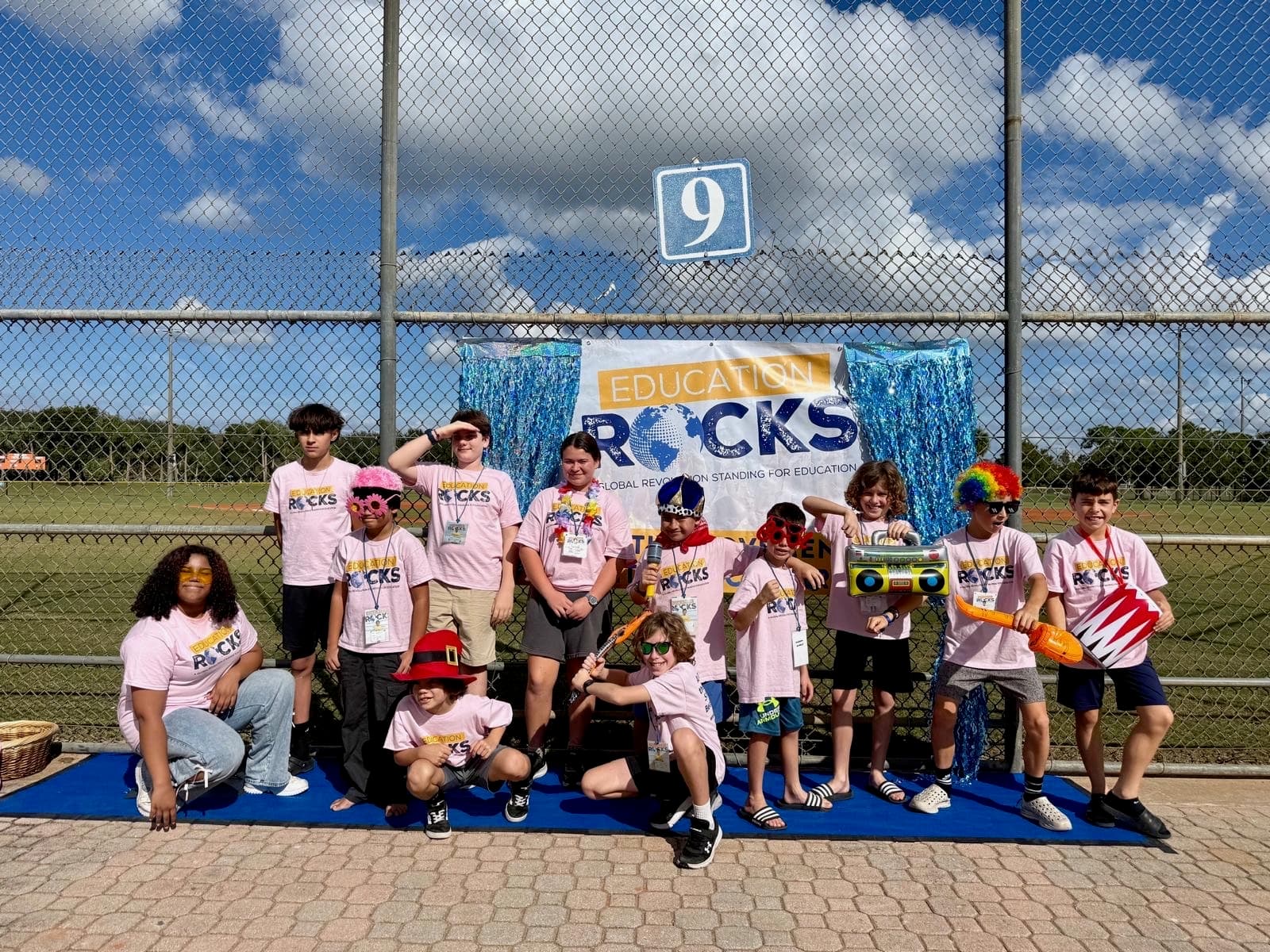 GROW students at the Education Rocks fundraising event
