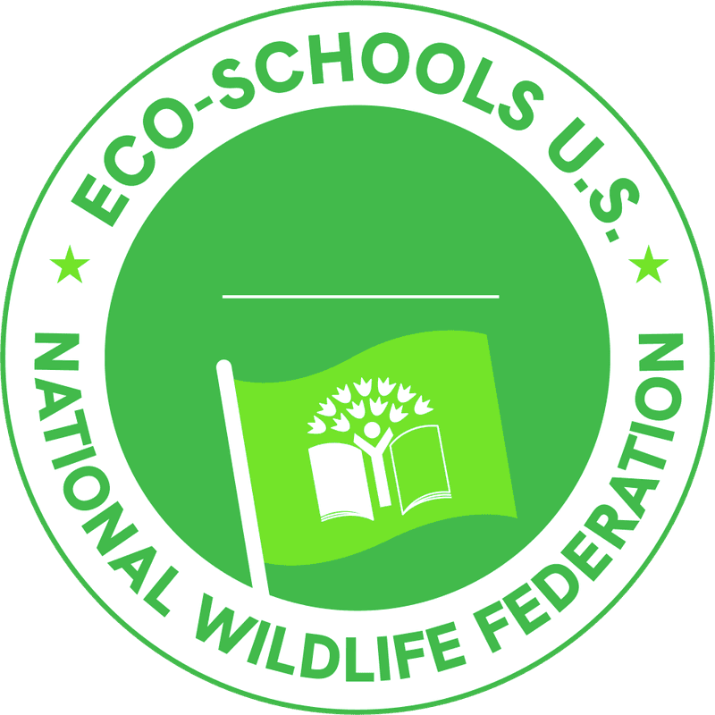 Eco-Schools U.S. Green Flag Award seal — National Wildlife Federation